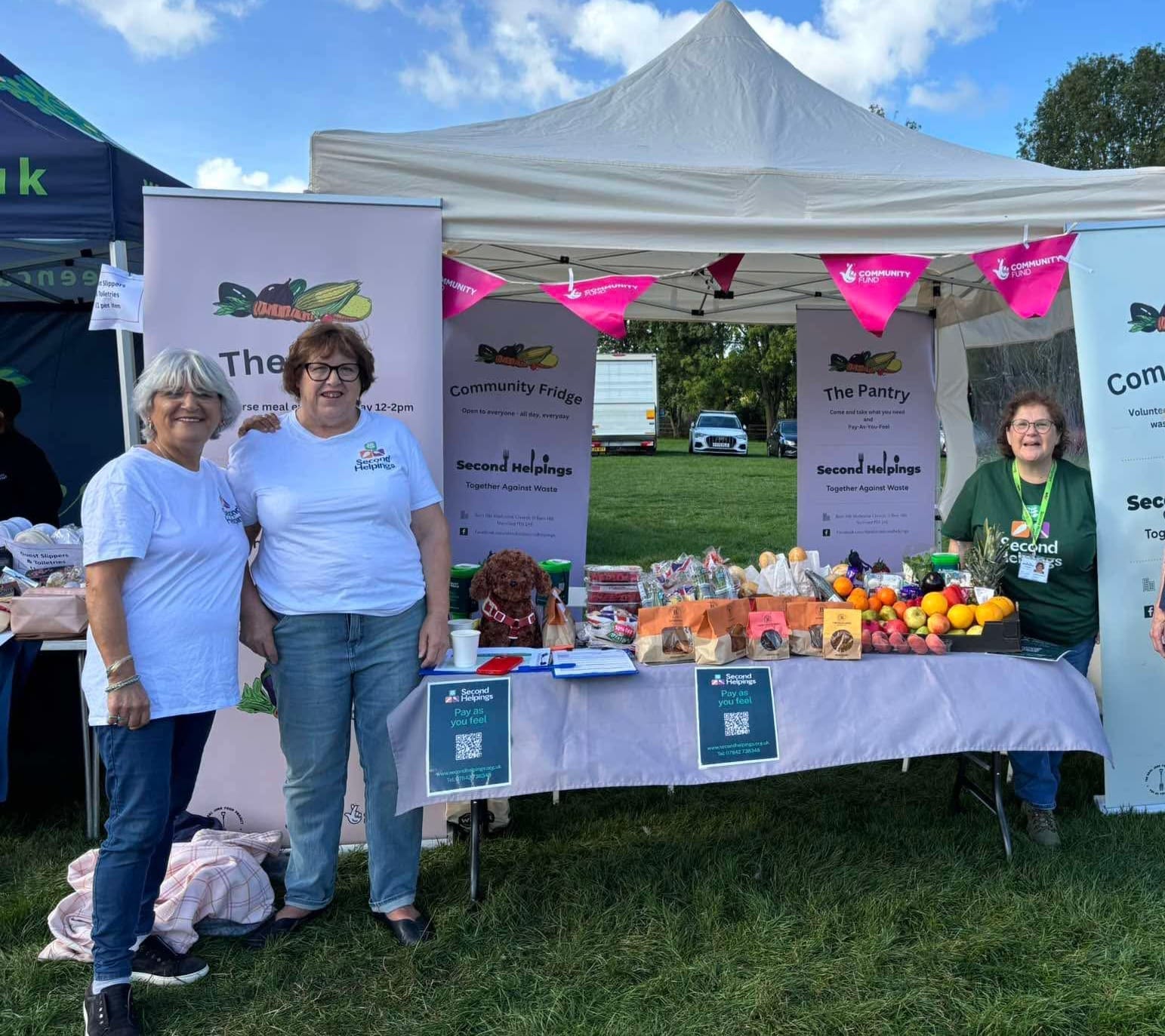 Second Helpings stall 